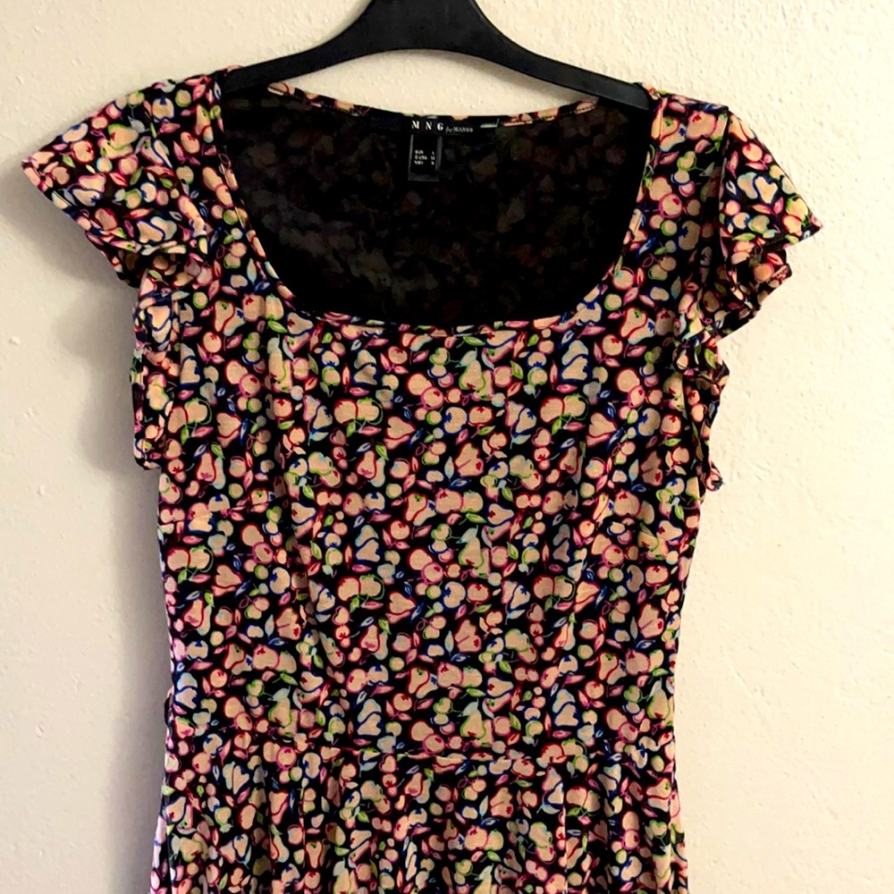 MNG by Mango, size M, lined dress